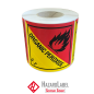 Preview: Gefahrgutaufkleber Klasse 5.2, 10x10 cm, PE-Folie, ORGANIC PEROXIDES